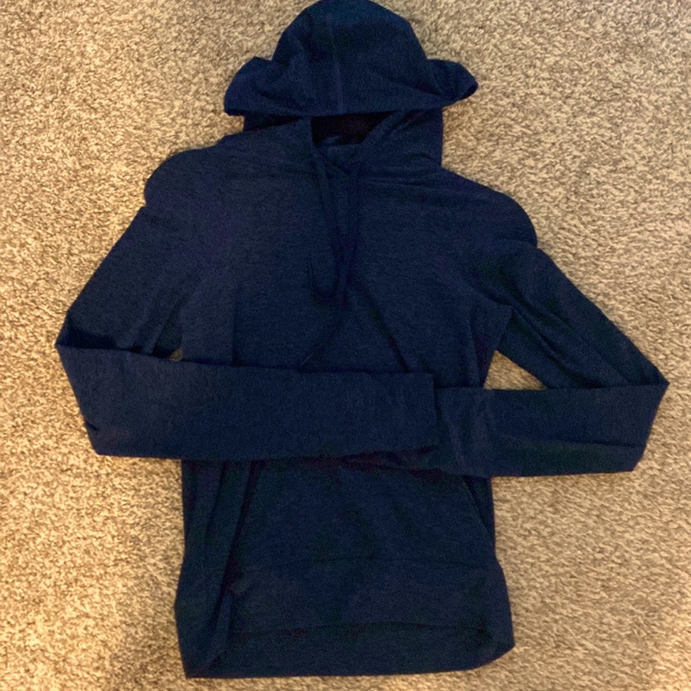Outdoor Voices cloud knit hoodie - navy